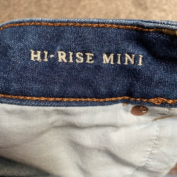 American Eagle hi rise mini skirt size 14 - Picture 4 of 6
